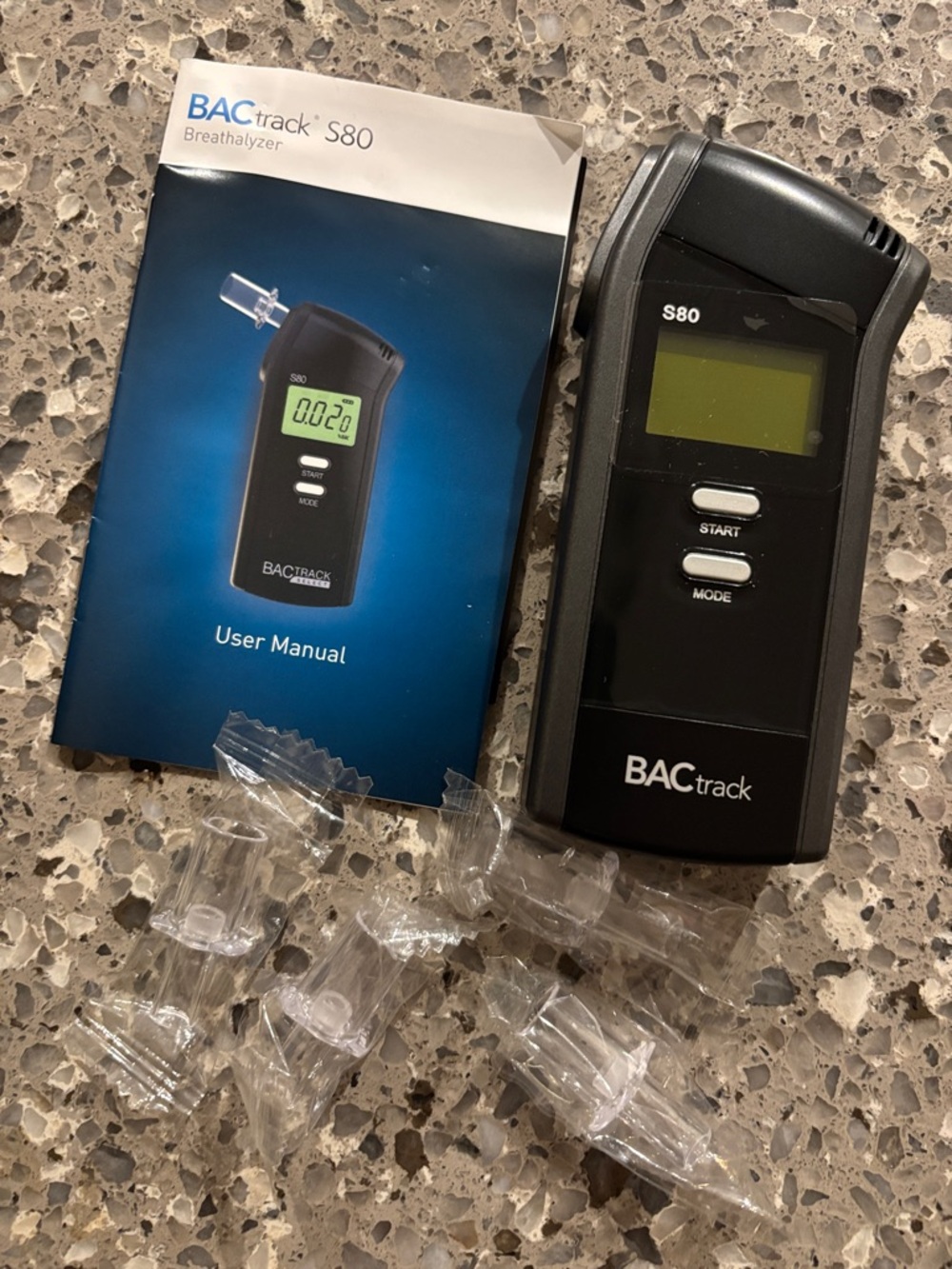 Actra BACtrack S80 Breathalyzer - Black